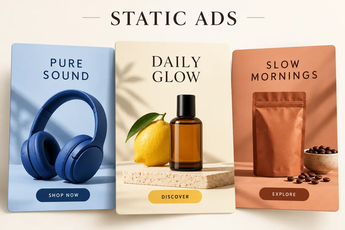 What Are Static Ads? Definition, Formats, and Examples